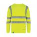 Beeswift Envirowear High Visibility Sweatshirt Saturn Yellow S BSW40108