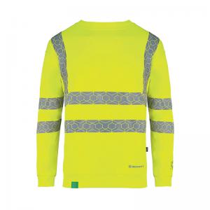 Beeswift Envirowear High Visibility Sweatshirt Saturn Yellow S