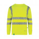 Beeswift Envirowear High Visibility Sweatshirt Saturn Yellow M BSW40109