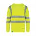 Beeswift Envirowear High Visibility Sweatshirt Saturn Yellow M BSW40109