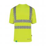 Beeswift Envirowear High Visibility Short Sleeve T-Shirt Saturn Yellow S BSW40116