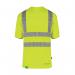 Beeswift Envirowear High Visibility Short Sleeve T-Shirt Saturn Yellow S BSW40116