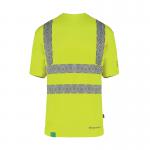 Beeswift Envirowear High Visibility Short Sleeve T-Shirt Saturn Yellow M BSW40117