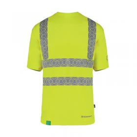 Beeswift Envirowear High Visibility Short Sleeve T-Shirt Saturn Yellow M BSW40117