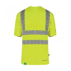 Beeswift Envirowear High Visibility Short Sleeve T-Shirt Saturn Yellow L BSW40118