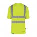 Beeswift Envirowear High Visibility Short Sleeve T-Shirt Saturn Yellow L EWCTSSYL BSW40118
