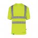 Beeswift Envirowear High Visibility Short Sleeve T-Shirt Saturn Yellow XL BSW40119