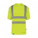 Beeswift Envirowear High Visibility Short Sleeve T-Shirt Saturn Yellow 2XL BSW40120