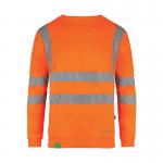 Beeswift Envirowear High Visibility Sweatshirt Orange XL BSW40190