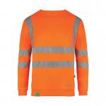 Beeswift Envirowear High Visibility Sweatshirt Orange L EWCSSORL BSW40191