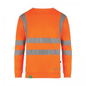 Beeswift Envirowear High Visibility Sweatshirt Orange L EWCSSORL