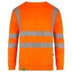 Beeswift Envirowear High Visibility Sweatshirt Orange S BSW40193