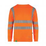 Beeswift Envirowear High Visibility Sweatshirt Orange S BSW40193