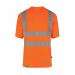 Beeswift Envirowear High Visibility Short Sleeve T-Shirt Orange 3XL EWCTSOR3XL BSW40194
