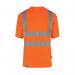 Beeswift Envirowear High Visibility Short Sleeve T-Shirt Orange 5XL BSW40196