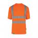 Beeswift Envirowear High Visibility Short Sleeve T-Shirt Orange 5XL EWCTSOR5xL BSW40196