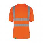 Beeswift Envirowear High Visibility Short Sleeve T-Shirt Orange S EWCTSORS BSW40201