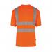 Beeswift Envirowear High Visibility Short Sleeve T-Shirt Orange S EWCTSORS BSW40201