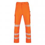 Beeswift Envirowear High Visibility Trousers Orange 34 BSW41191