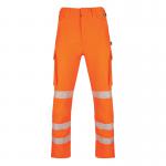 Beeswift Envirowear High Visibility Trousers Orange 38R EWCTROR38 BSW41193