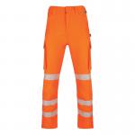 Beeswift Envirowear High Visibility Trousers Orange 46T BSW41216