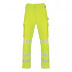 Beeswift Envirowear High Visibility Trousers Saturn Yellow 32 BSW41260