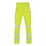 Beeswift Envirowear High Visibility Trousers Saturn Yellow 36R EWCTRSY36 BSW41262