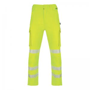 Beeswift Envirowear High Visibility Trousers Saturn Yellow 44R