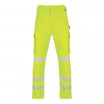 Beeswift Envirowear High Visibility Trousers Saturn Yellow 30S BSW41269