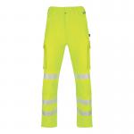 Beeswift Envirowear High Visibility Trousers Saturn Yellow 30S BSW41269