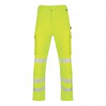 Beeswift Envirowear High Visibility Trousers Saturn Yellow 34T BSW41282