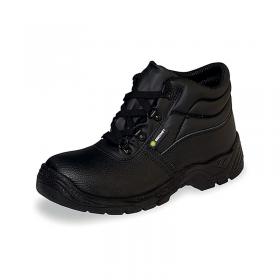 Beeswift Chukka Steel Toe Cap 4-D Ring Safety Boots 1Pr Black 8 CF57BL08 BSW42860