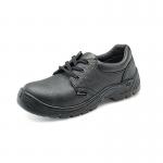 Beeswift Safety S1 Steel Toe Lace Up Leather Upper Shoe 1Pr Black 12 CF54BL12 BSW42878