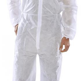 Beeswift Polypropylene Disposable Boilersuit White XL BSW43816