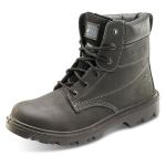 Beeswift Sherpa Dual Density 6 Inch S3 Lace Up Water Resistant Boots 1 Pair Black 06 BSW52697