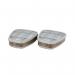 3M Gas and Vapour Filter A1 (Pack of 8) 3M6051 BSW69496