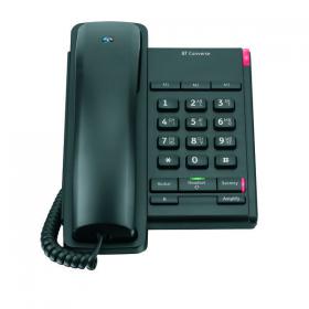 BT Converse 2100 Corded Telephone Black 040206 BT30435
