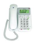 BT Decor 2200 Corded Analogue Telephone White 61127 BT30442
