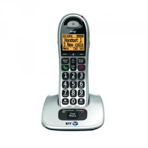 BT Bt4000 Single Big Button DECT Cordless Phone SilverBlack 069264