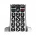 BT BT4000 Twin Big Button DECT Cordless Phone Silver/Black 069265 BT61584