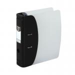 Hermes Lever Arch File Heavy Duty A4 78mm Capacity Black 832001 BU00001
