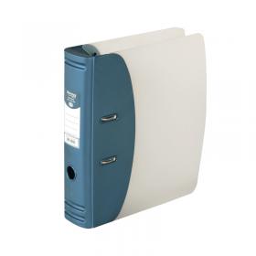 Hermes Lever Arch File A4 60mm Capacity Metallic Blue 832007 BU00025