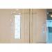 Visuclean Anti-Microbial Adhesive Vinyl - Door Plate - H.300 x W.75mm - Pack of 10 AMDP375