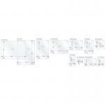 Industrial Strength Clear Pocket - Self-Adhesive - H.310 x W.220mm - A4 Vertical - Pack of 10 AP4V/10