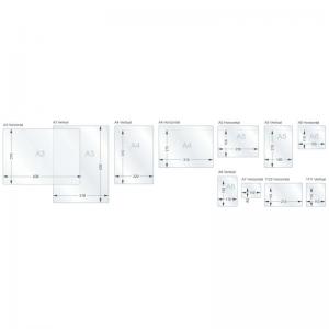 Industrial Strength Clear Pocket - Self-Adhesive - H.155 x W.230mm -