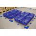 Floor Signals - + - H.300 x W.300 - Pack of 10 - Blue FSB/+