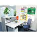 Modulean - Eyewash First Aid Board - Green SHB009/G