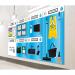 Modulean - Eyewash First Aid Board - Green SHB009/G