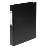 Elba 25mm 2 O-Ring Binder A4 Black (10 Pack) 400001512 BX00114