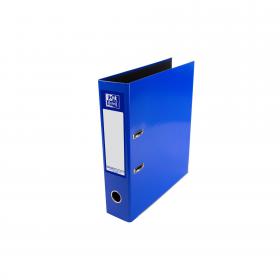 Oxford 70mm Lever Arch File Laminated A4 Blue 400107430 BX01429